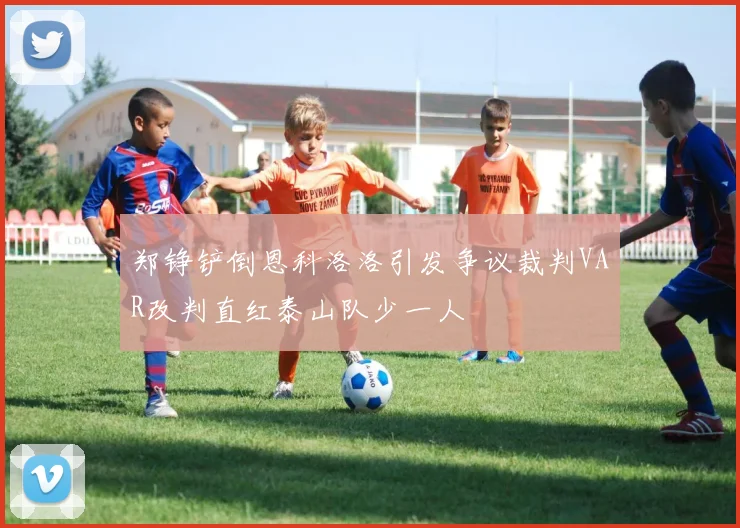 郑铮铲倒恩科洛洛引发争议裁判VAR改判直红泰山队少一人